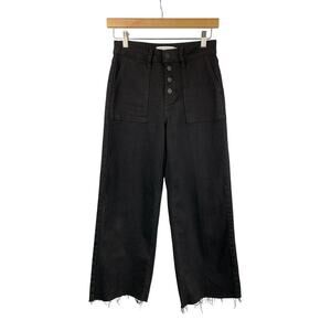 Women's Carly Jeans Black High Rise Button Jeans - Size 1